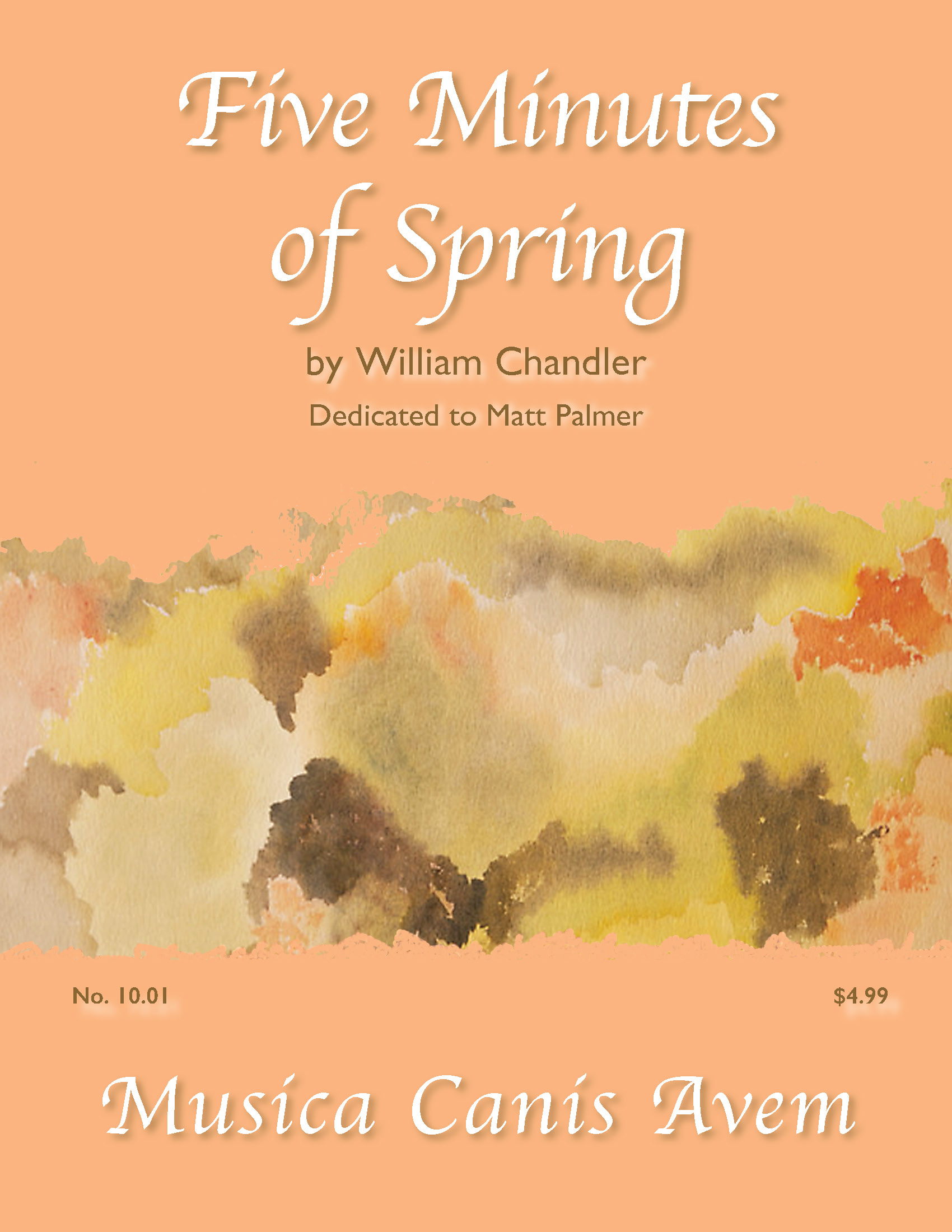 Five Minutes of Spring Cover